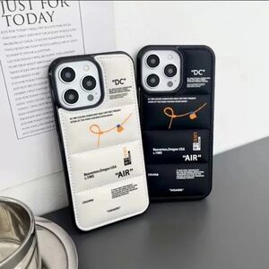 2 iphone14 Pro Max puffer cases